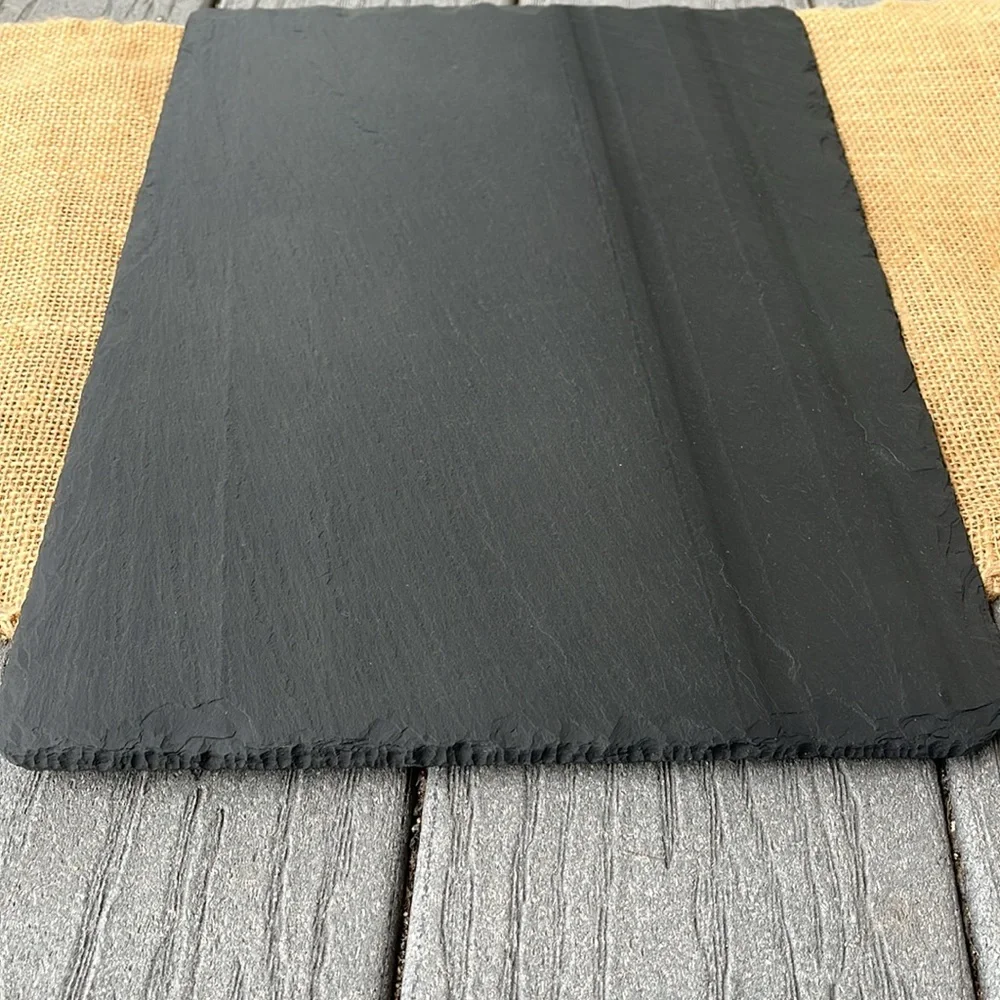 NWOT Black Slate Cheese Board‎ 10” x 14”